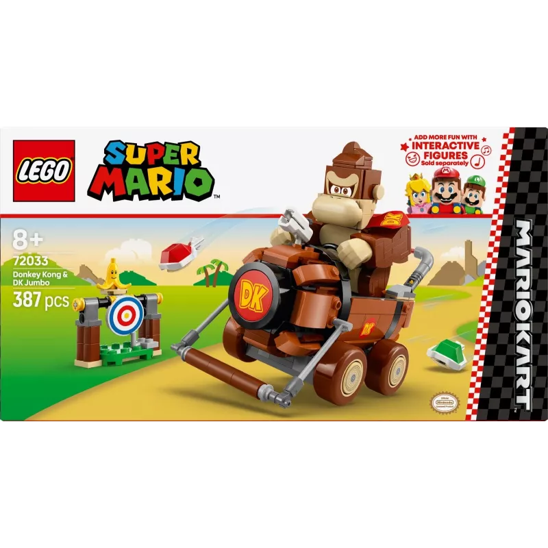 Building Blocks Super Mario 72033 Mario Kart – Donkey Kong y DK Jumbo