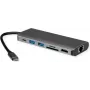Estación de acoplamiento ROLINE 12021123 USB 3.2 Gen 1 Type-C gris Ethernet 1000 Mbit/s