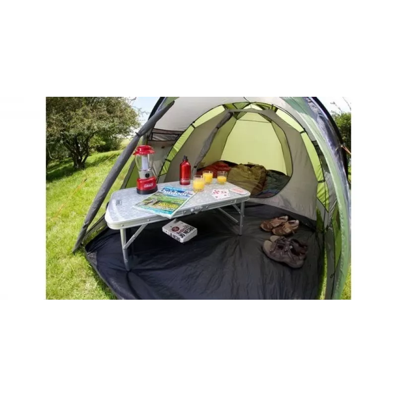Tienda de campaña tipo cúpula Coleman Darwin 3+ 3 personas Gris Khaki Varillas rígidas