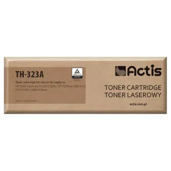Tóner Actis TH-323A (equivalente a HP 128A CE323A; estándar; 1300 páginas; magenta)