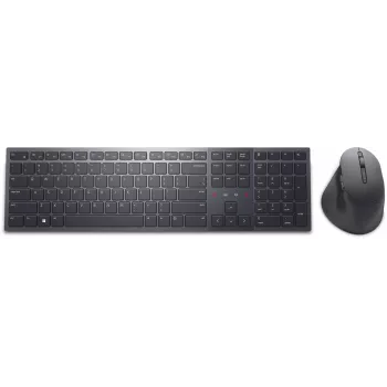 Teclado y ratón Dell Premier Collaboration KM900 | Conjunto de teclado y ratón | Inalámbrico | LT | Grafito | USB-A | Conexión inalámbrica
