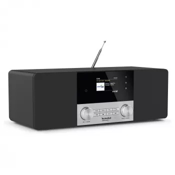 Radio personal TechniSat DigitRadio 4 C negro plata