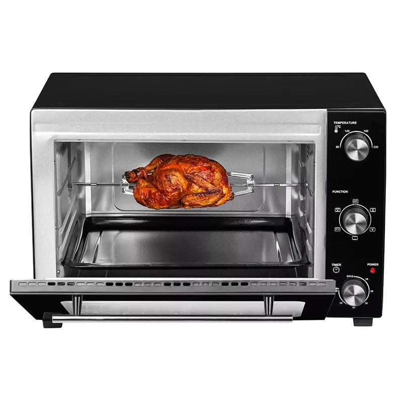 LAFE HeatMaster PIW-005 Horno eléctrico, 48 L, 1800 W, convección, asador giratorio