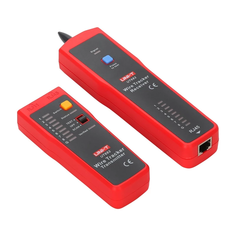 Detector de par de cables con comprobador RJ-45 UT-682