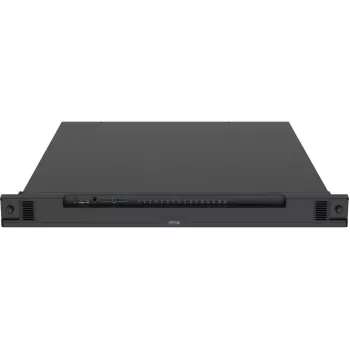 Grabador de vídeo en red AXIS S2216 Mk II 1U Negro — 16 canales, hasta 7680×4320, HDD de 4 TB (máx. 16 TB), SSD de 256 GB, RAID 0/1/10, FIPS 140-2 L2