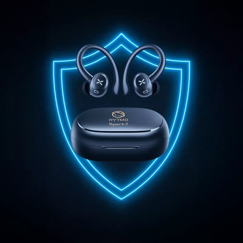 Auriculares deportivos inalámbricos MANTA Rytmo Sport 2 MATWS012BK — True Wireless, in-ear, negro