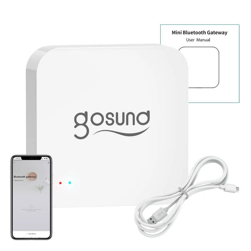 Gateway Gosund G2 — gateway inteligente Bluetooth BLE Wi‑Fi Mesh con función de alarma Tuya