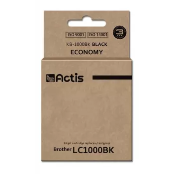 Actis KB-1000BK Cartucho de tinta (sustituto de Brother LC1000BK/LC970BK; Estándar; 36 ml; negro)