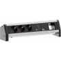 BACHMANN DESK 3x toma Schuko 1x cargador USB 1x ABD GST18 (902.0253)