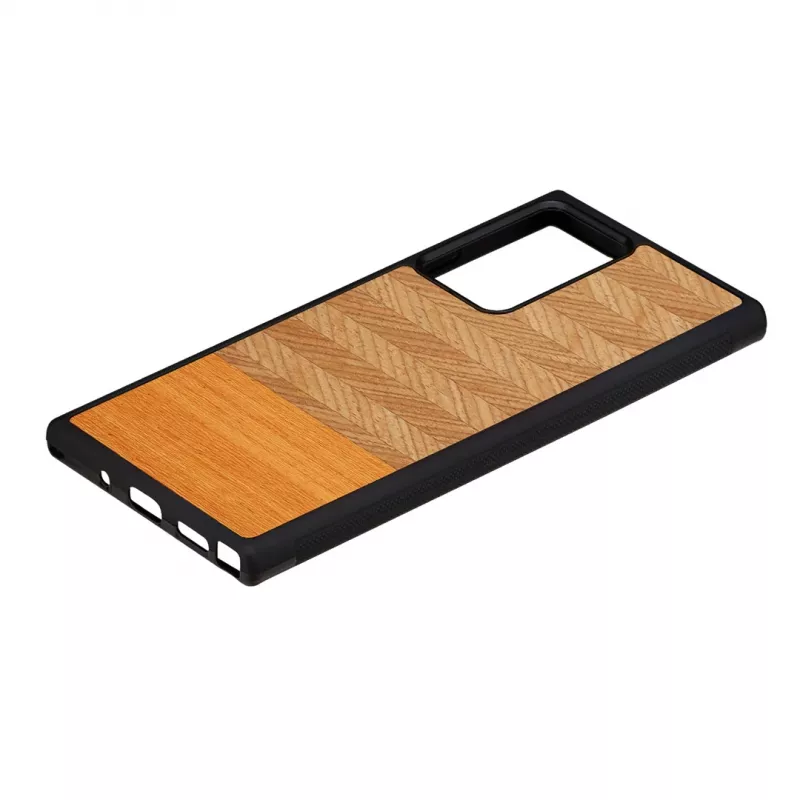Funda para móvil Man and Wood Galaxy Note 20 Ultra Espiga Naranja Negro