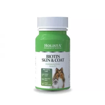 HOLISTA Biotina piel y pelo - Complemento para perros y gatos - 90 uds.