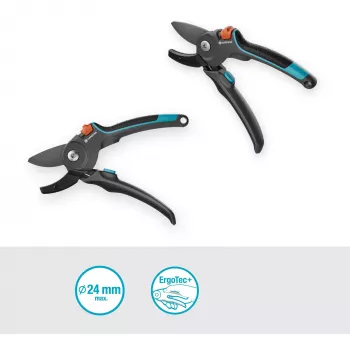 Tijera de jardín GARDENA PremiumCut Flex 12250-20 con mango ergonómico y diseño ligero