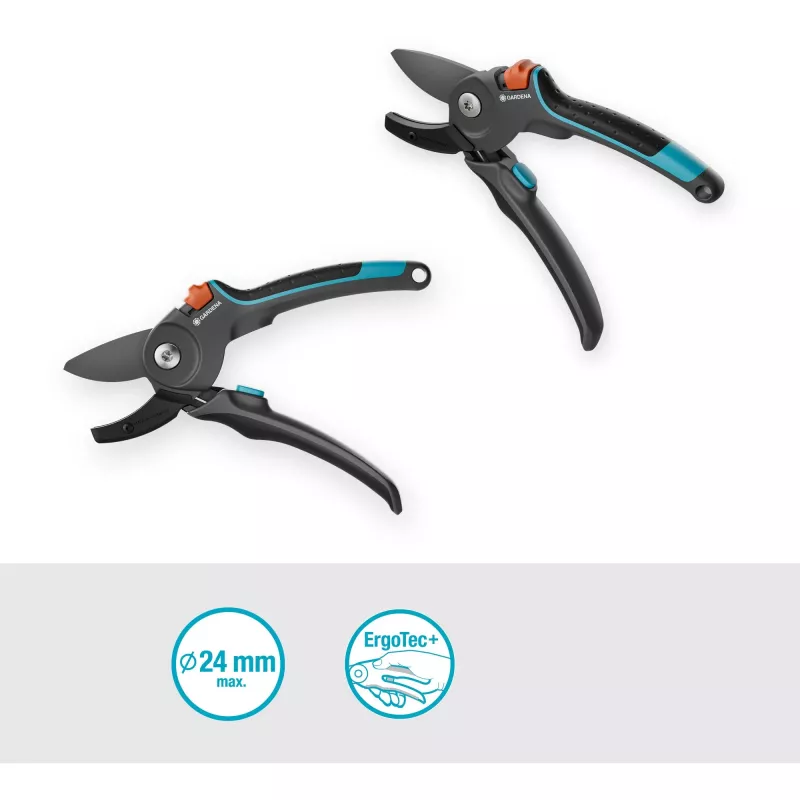 Tijera de jardín GARDENA PremiumCut Flex 12250-20 con mango ergonómico y diseño ligero