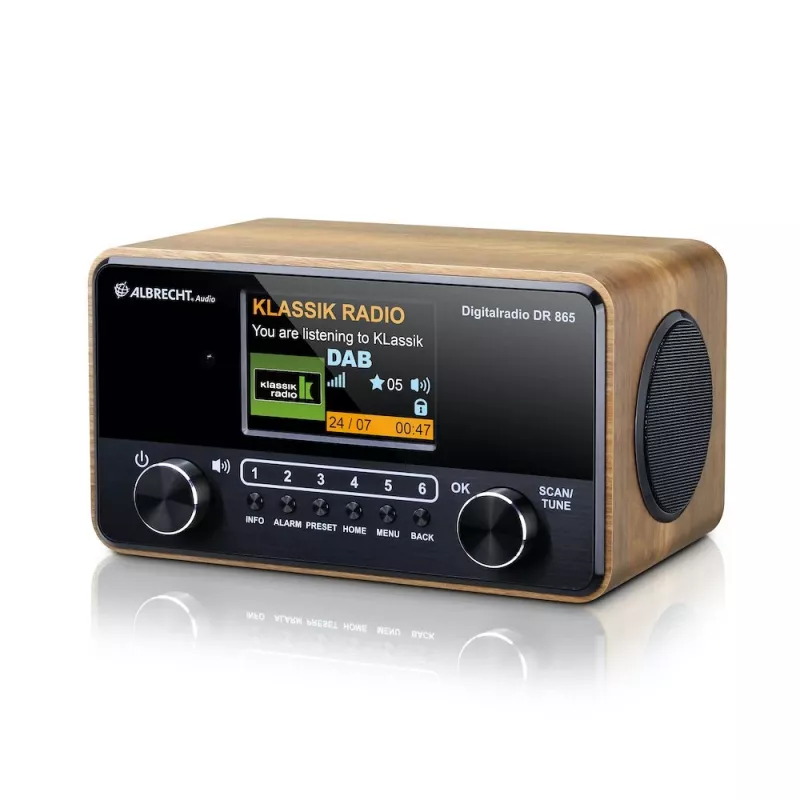 Radio digital Albrecht DR 865 Senior (envase abierto)