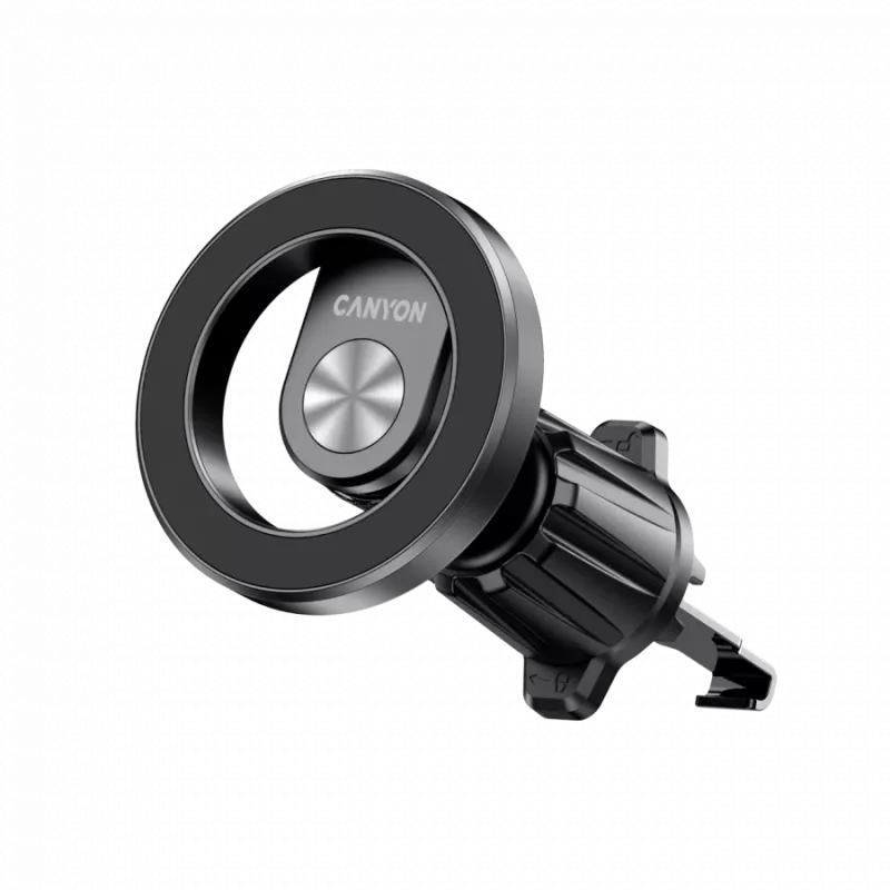 CANYON Soporte magnético para coche OnGrip 12 ventosa + ventilación negro