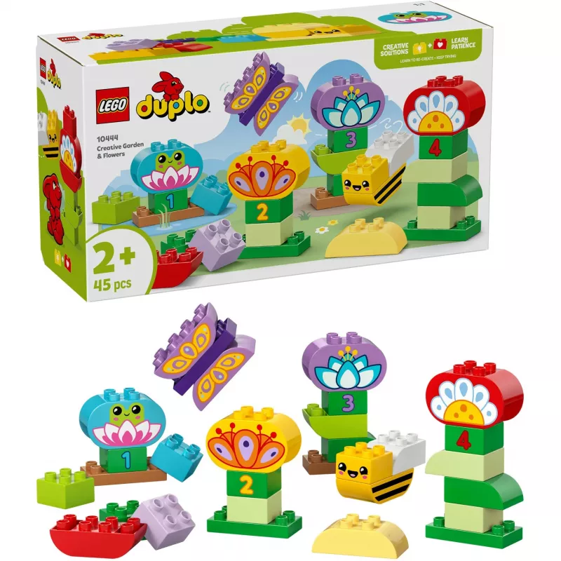 LEGO DUPLO 10444 Jardín creativo y flores
