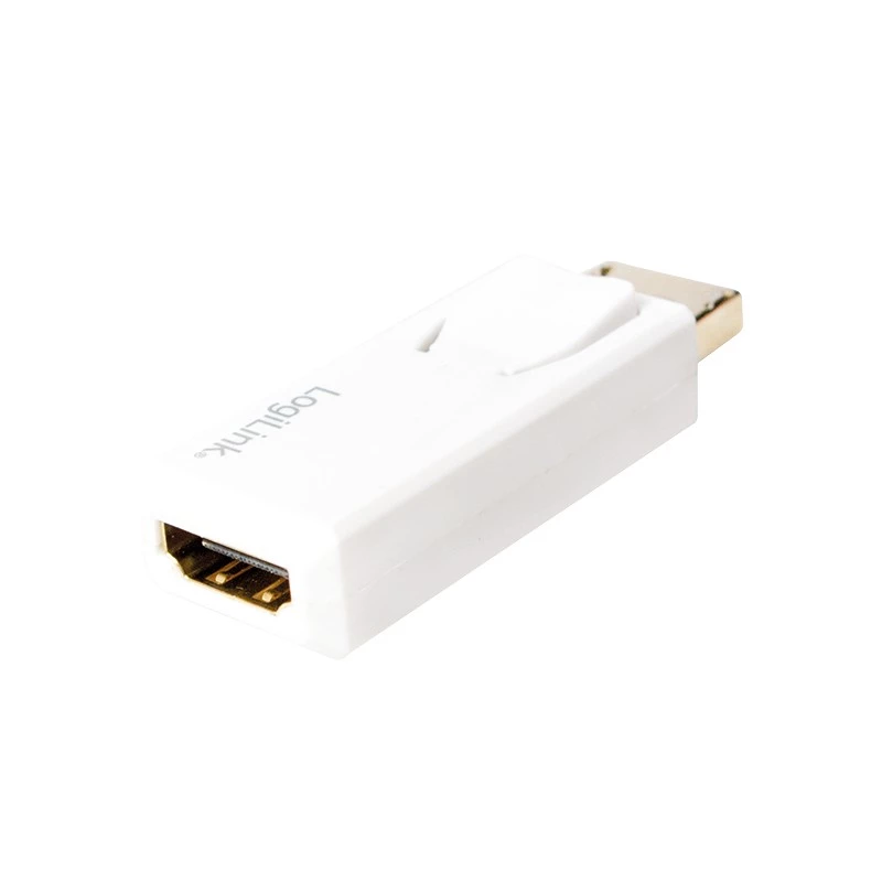 Adaptador de cambio de género LogiLink CV0100 DisplayPort a HDMI blanco