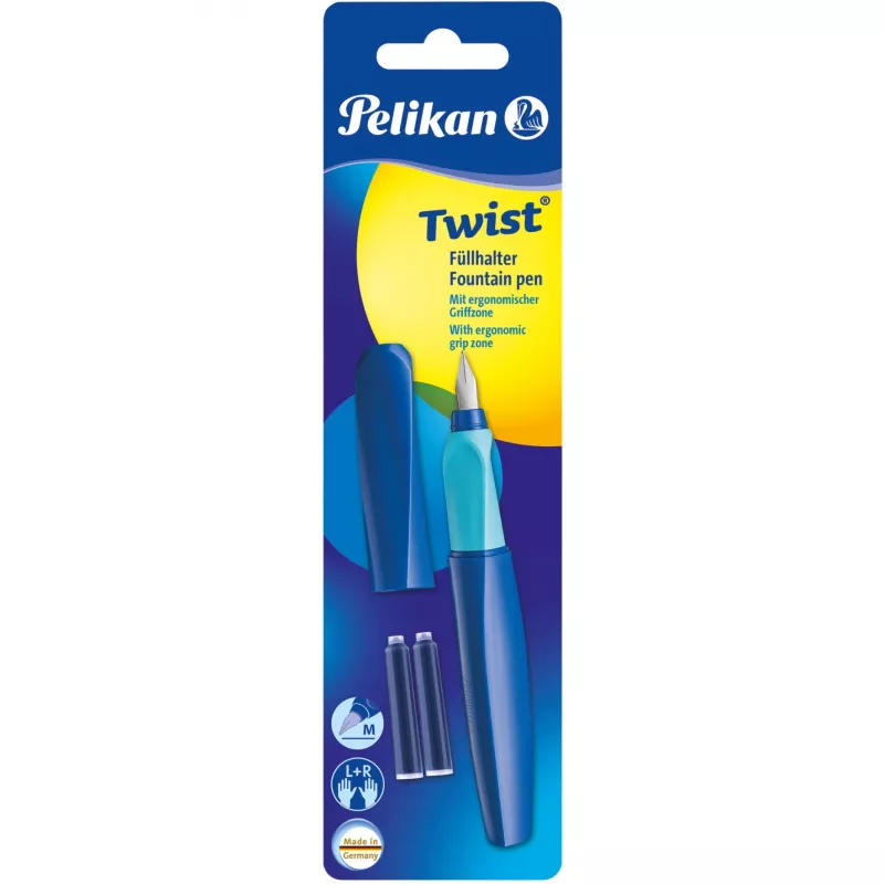 Pluma estilográfica Pelikan 814744 azul