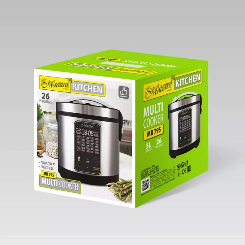 Olla multifunción MAESTRO MR-795 26 programas, 700 W
