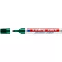 Rotulador permanente Edding 3000 verde 10 unidades