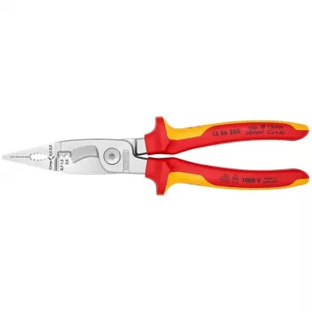 Knipex 13 86 200 alicate de punta plana redonda