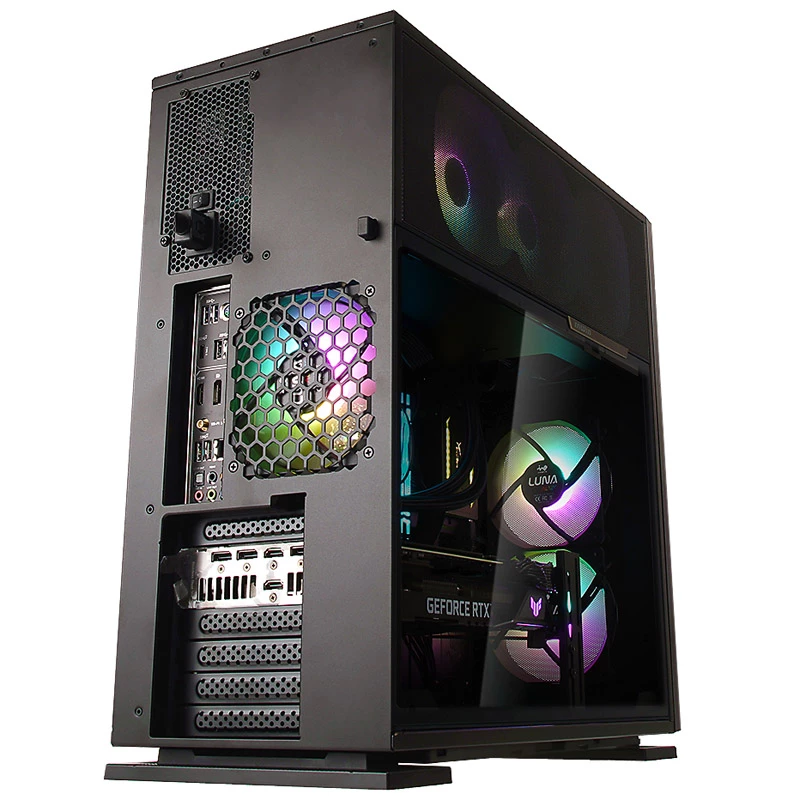 Carcasa de PC In Win IW-CS-515BLK-1AL120 Midi-Tower Negro