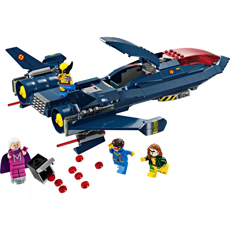 Juguete de construcción LEGO Marvel Super Heroes X-Jet 76281 con 5 minifiguras