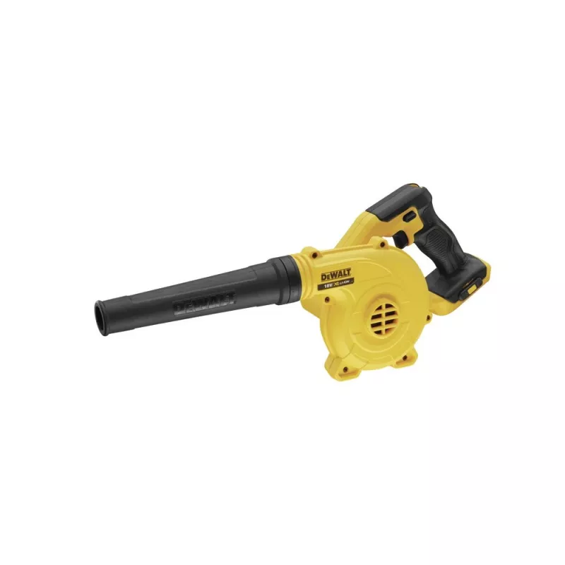 Soplador de hojas a batería Dewalt 18V XR Li-Ion, solo máquina