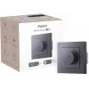 Interruptor de luz giratorio Aqara H2 EU gris — regulador giratorio, BLE, 86×86×55,5 mm
