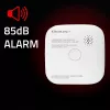 Detector de humo con batería Tuya WiFi LED