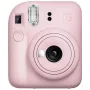 Cámara instantánea Fujifilm Instax Mini 12 Rosa — imagen 86×54 mm, película 62×46 mm, distancia focal 60 mm