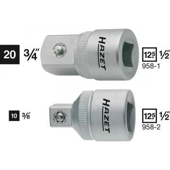 Juego de llaves de vaso HAZET 958-1
