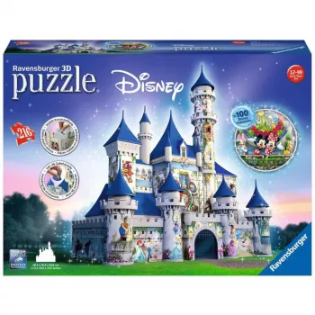 Puzle 3D Castillo Disney