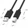 Cable USB 2.0 Unitek Y-C420GBK, USB-A a USB-B, 3 m, negro