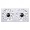 Ventilador Jonsbo ZA-240, PWM, ARGB - 240 mm, blanco