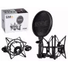RODE SM6 soporte antivibración con filtro antipop, negro