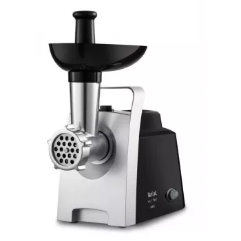 Picadora de carne Tefal NE108831 1400 W negra, acero satinado
