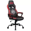 Silla gaming universal Subsonic SA5642-A1 asiento acolchado negro rojo blanco