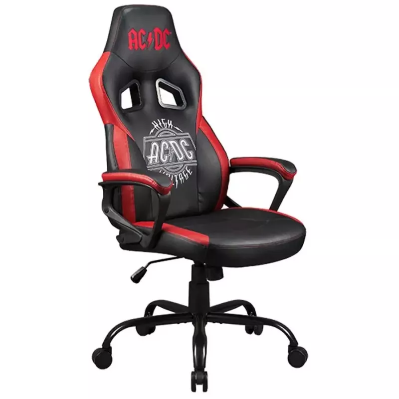 Silla gaming universal Subsonic SA5642-A1 asiento acolchado negro rojo blanco