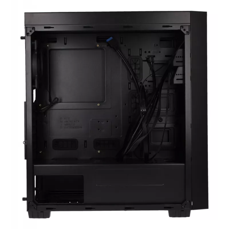 Caja de ordenador Gembird Fornax K500 ATX, Midi-Tower, negra