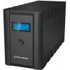 PowerWalker VI 1200 SHL SAI line-interactive 1200 VA (1,2 kVA), 600 W, 4 salidas (2x Schuko, 2x IEC C13), USB, LCD, negro
