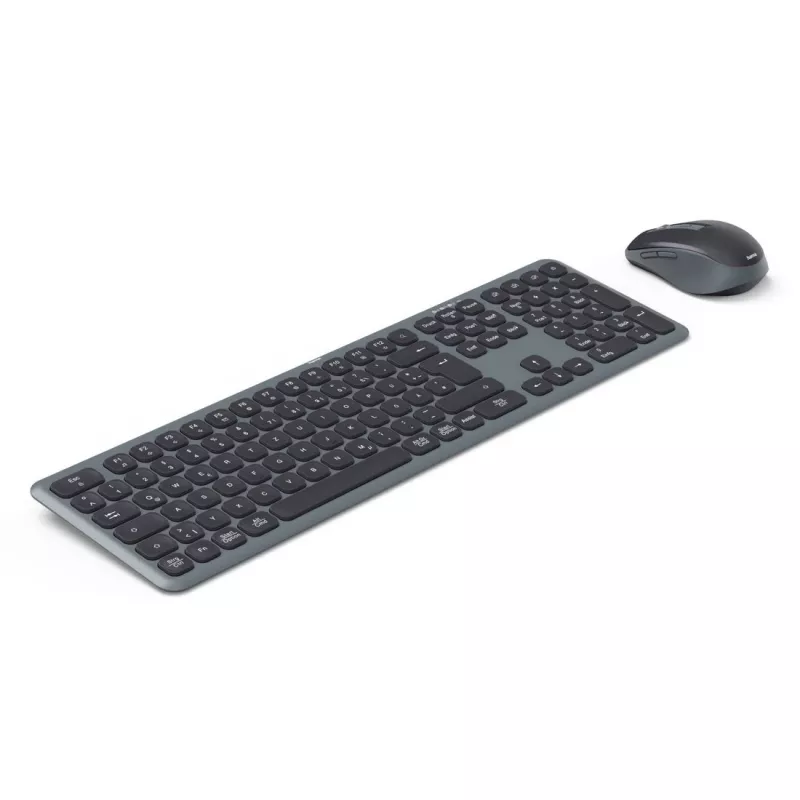 Set de teclado y ratón multi-dispositivo negro gris