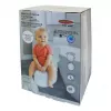 Orinal Jamara 460958 negro blanco ancho 260mm fondo 410mm alto 450mm