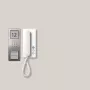 Siedle SET CA 812-1 E/W. Tecnología de transmisión: Cableado. Color del producto: Acero inoxidable, Blanco, Ubicación: Pared (210008738-00)