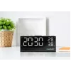 Despertador CR10ALU FM PLL con sensor de temperatura y humedad integrado