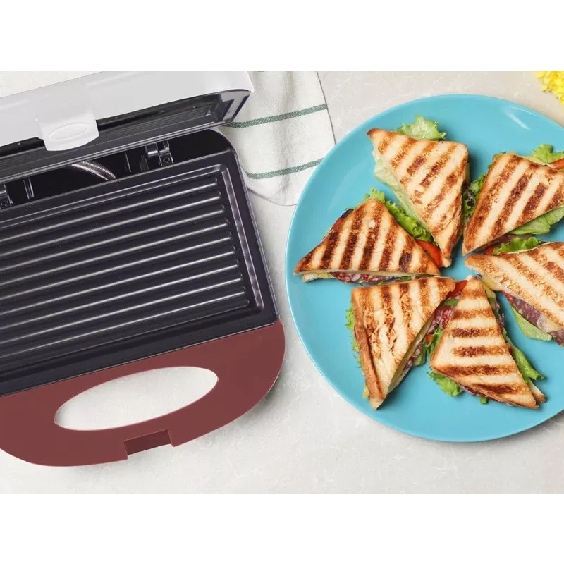 Tostadora Beper P101TOS010, tostadora eléctrica de 2 rebanadas con control de tostado ajustable
