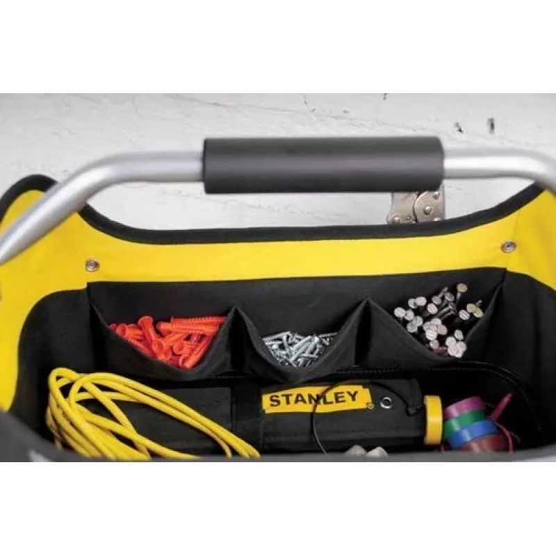 Stanley 1-96-182 estuche para herramientas, nailon, negro/amarillo