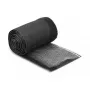 Funda de malla de apantallamiento EMC con cierre de velcro resistente al calor 1 m x 20 mm negro