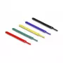Bridas de cable de velcro DeLOCK 19076 150x12mm colores surtidos pack de 10