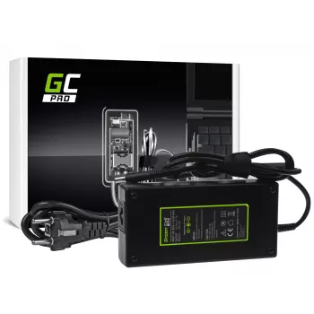 Fuente de alimentación Green Cell AD111P 150W 19.5V 7.7A fuente de alimentación universal para portátil negra